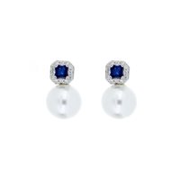 Orecchini Urania Preziosi Donna in Argento Perla ORPE012ZF - ORPE012ZF